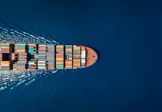 Ship from above